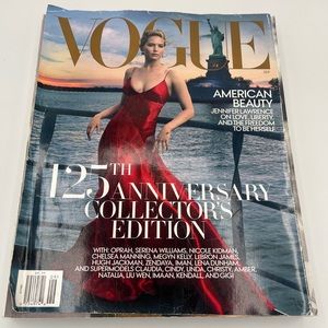 VOGUE Collector’s 125th Anniversary Edition Jennifer Lawrence